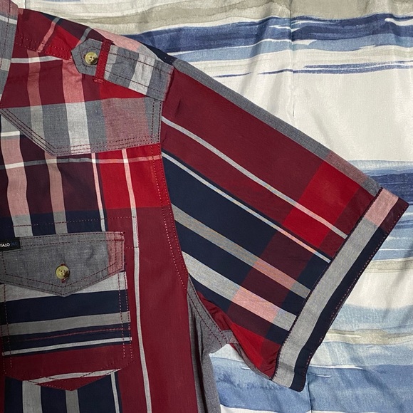 Buffalo Blu Casual Button-Down Shirt Men Size-L - Picture 4 of 11